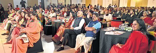 The gathering of dignitaries from varied fields grace the 35th Edition of Devi Awards 2025 at ITC Gardenia on Saturday evening