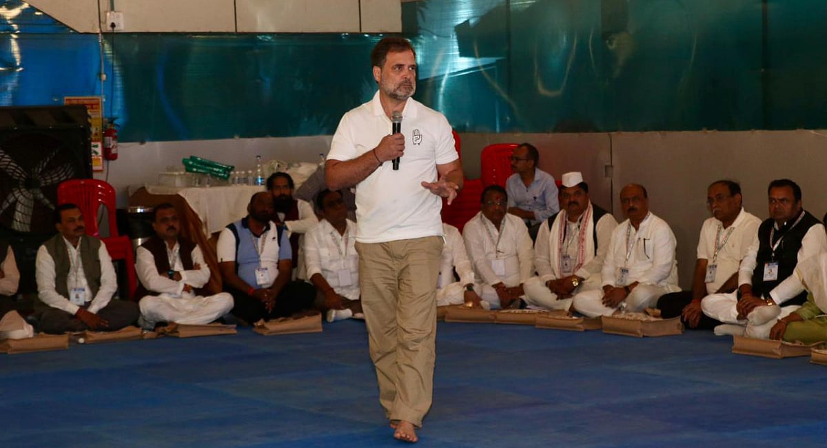 Rahul Gandhi rallies Congress in Madhya Pradesh, urges ‘brave fight’ against BJP for 2028