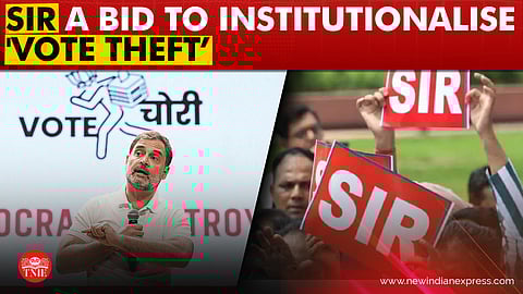 Rahul Gandhi alleges 'vote theft' cover-up through electoral roll revision | SIR | EC | PM Modi