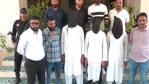 According to the ATS, the accused men have disclosed that their handler sends the arms consignment via a drone across the Pakistan border. 