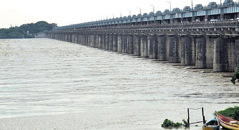 AP government to conduct aerial or lidal survey on Sir Arthur cotton barrage and Godavari delta system in twin Godavari districts with Rs 13.42 crore