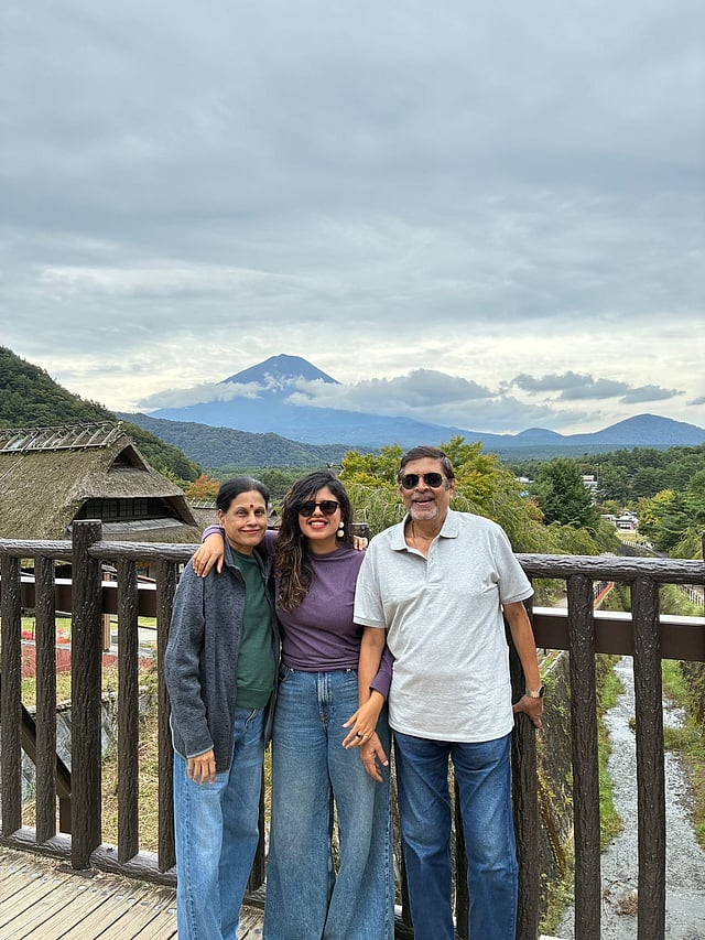 Ruchita with her family