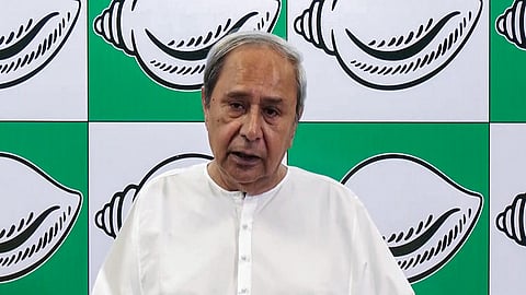 BJD president Naveen Patnaik.