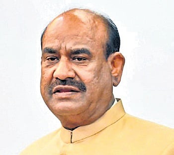 Speaker says trying to ensure Oppn 
in JPC on ‘tainted’ PM, ministers bill