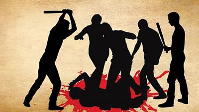 While the three were talking, a group of unidentified men surrounded Selvakumar and attacked him with knives and sickles.