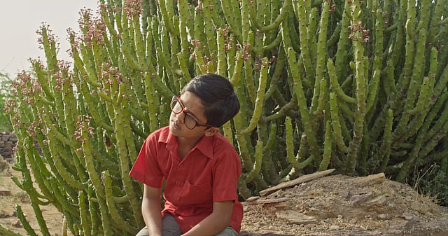 The film begins with Mani Kaul's glasses 