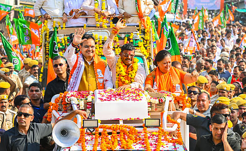 Both Raje and Bhajanlal Sharma led separate roadshows in Anta within a span of three days, underscoring the political significance of the seat.