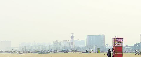 Chennai's plastic recycling hubs in Perungudi and Kodungaiyur, textile units, and widespread indoor use of plastics all contribute to steady emissions.