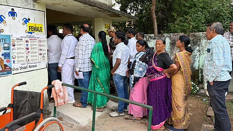 Voting, which began at 7 am on Monday under tight security across 358 polling booths, has so far remained peaceful throughout the constituency.
