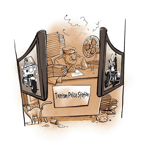 Sources in the police said setting up more tourism police stations is a decision that ought to be taken by the state government. 