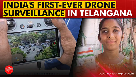 Telangana bypolls conclude, drones deployed for first time in India