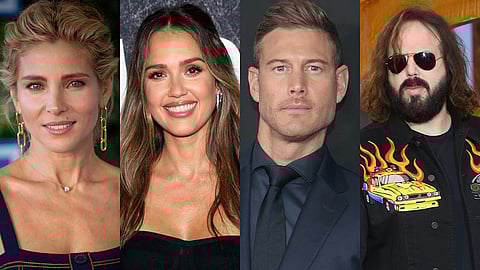 Elsa Pataky, Jessica Alba, Tom Hopper and Angus Sampson