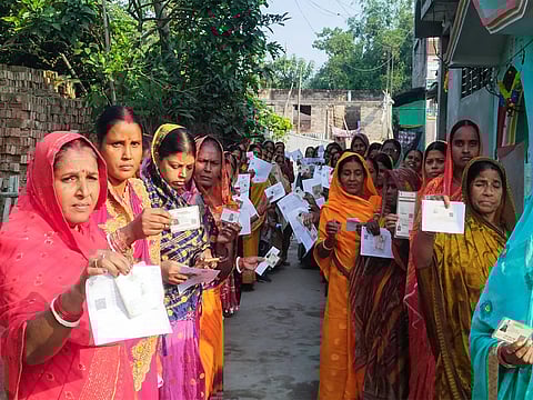 A total of 7.45 crore voters were eligible to decide the electoral fate of 2,616 candidates.