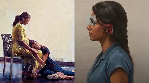 Posters of Victoria, directed by Sivaranjini J and headlined by Meenakshi Jayan