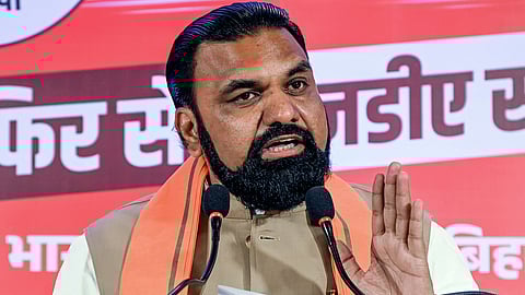 Bihar Deputy Chief Minister and State Home Minister Samrat Chaudhary 