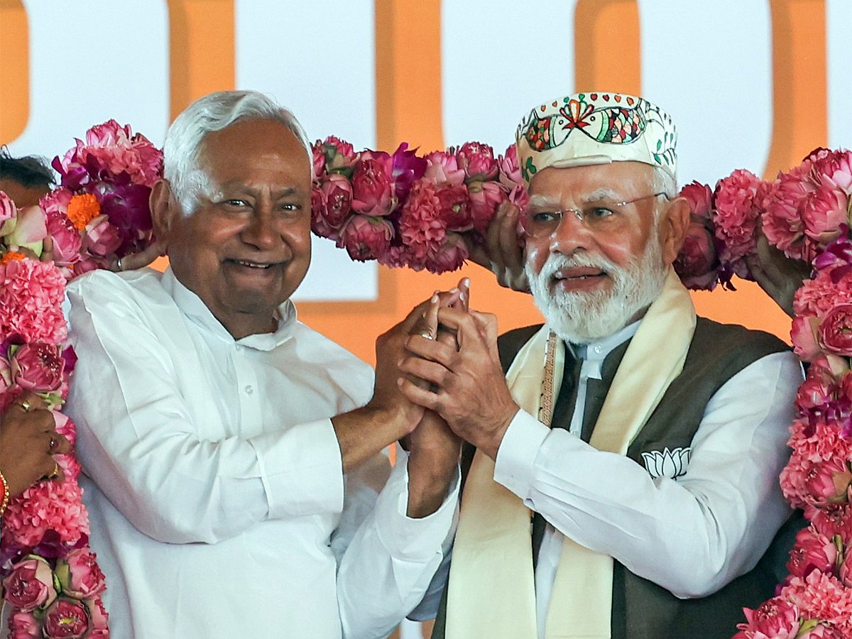 Bihar swings for Ni-Mo: NDA poised for landslide under CM Nitish and PM Modi