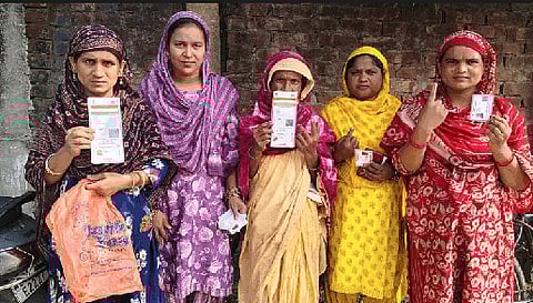 One of the key factors tilting the election in favour of the NDA has been the massive turnout of women voters. 