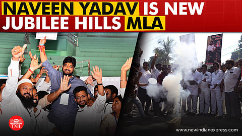 Congress's Naveen Yadav wins big in Telangana Jubilee Hills bypolls by 24729 votes