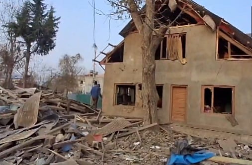 Delhi blast: Security forces demolish accused Dr Umar Nabi's house in Pulwama