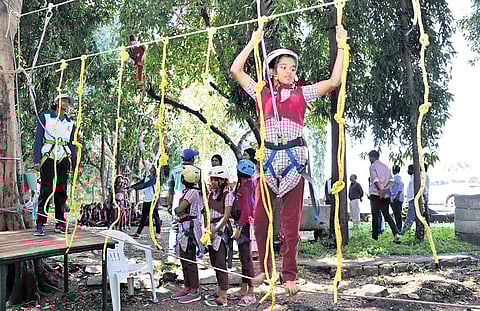 Many have shown strong interest in the quiz competitions and adventure camps organised in remote areas like Narayankhed.