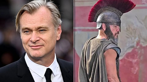 Christopher Nolan and The Odyssey poster