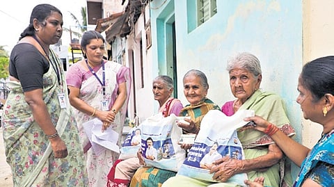 Nearly 50% of the card holders are single individuals residing in remote areas, making it difficult to collect their fingerprints due to poor network connectivity.