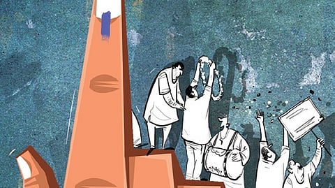 The Congress has alleged that the Election Commission’s final window to add or delete names was misused in several wards, leading to mass additions and deletions of voters.