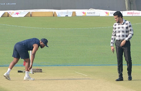 India coach Gautam Gambhir, while defending curator amid Eden Garden's pitch criticism, said that there were no demons in the wicket