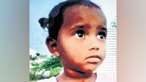 The child, who had been playing just behind the vehicle, came under the rear wheel before anyone could notice.