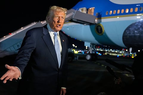 US President Donald Trump