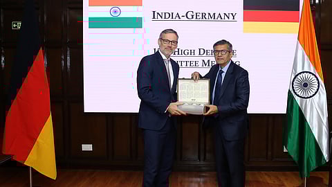 India and Germany celebrate 25 years of their strategic partnership this year. (Photo | Ministry of Defence)