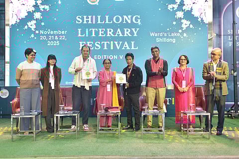 The opening day witnessed the presence of some distinguished literary and cultural figures, including Booker International Prize-winning writer Banu Mushtaq. (Photo | Express)