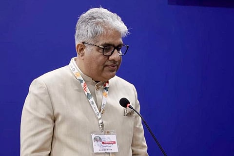 Bhupender Yadav at the 11th Joint Crediting Mechanism Partner Countries’ Meeting organised by the Ministry of Environment, Government of Japan, on the sidelines of COP30 in Belem. 