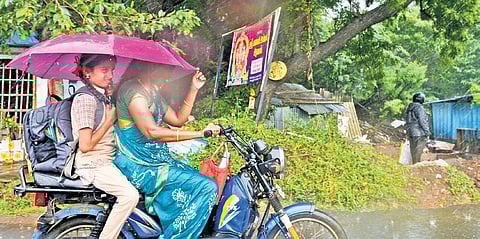 The weather system may intensify into depression by Monday.