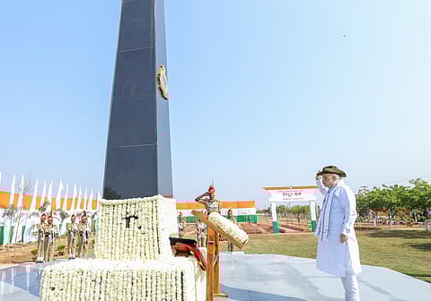 Shah launched a political attack, alleging that certain INDIA bloc parties were deliberately weakening the fight against infiltrators. 