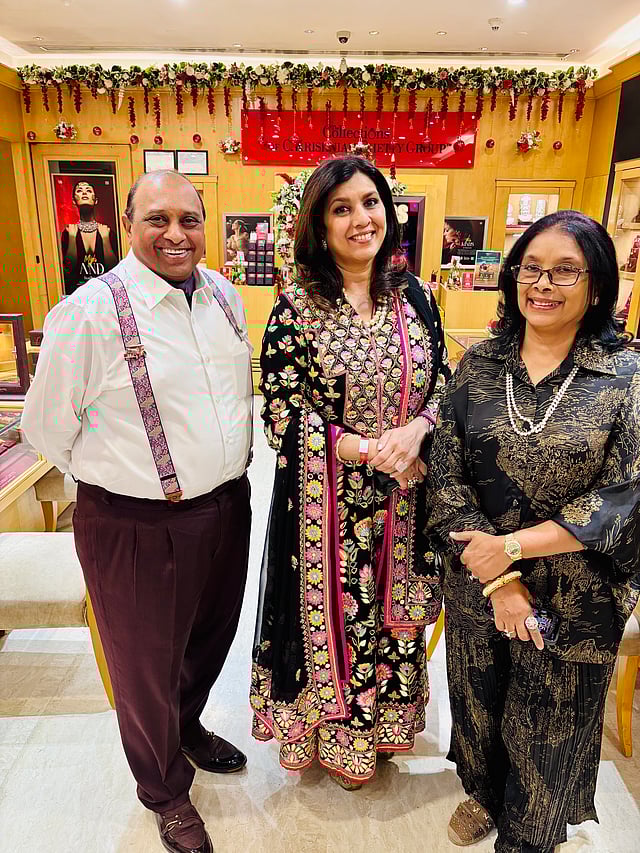 Vinod Hayagriv, Geetanjali Kirloskar and Triveni Vinod