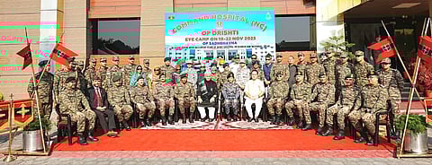 The camp was organised in Udhampur from November 18-22. (Photo | Special arrangement)