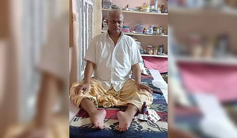 Katla Srinivas, who is suffering from Advanced Muscular Dystrophy seeks mercy killing.