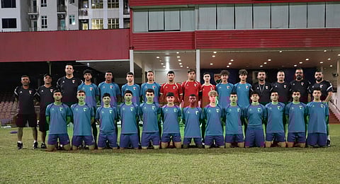 Palestine U17 men's football team