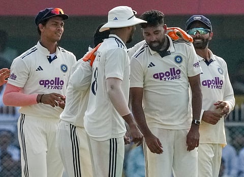 Indian players had to toil it out on Day 2 of the Test match