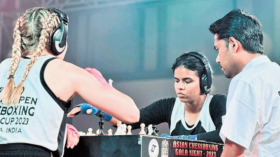 Chessboxer who blends brains and brawn on her way to glory
