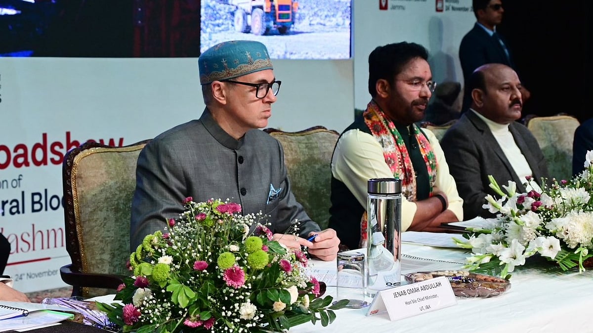 CM Omar, Union Minister Reddy launch J&K’s first-ever limestone block auction as UT enters national bidding system