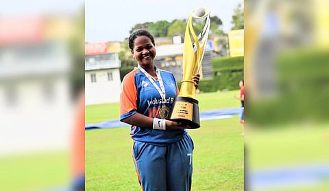 Karuna is a Class 10 student at the Government Residential School for Visually Challenged Girls in Visakhapatnam.