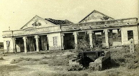 File photo of Tharangambadi railway station