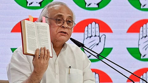Congress general secretary in charge of communications, Jairam Ramesh.