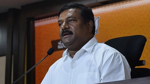 BJP Legislature Party Leader Alleti Maheshwar Reddy.