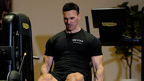 Muscle-man with a mission 