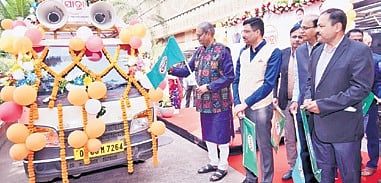 Deputy chief minister Kanak Vardhan Singh Deo on Wednesday flagged off the Land Resource Inventory (LRI) Yatra from Krushi Bhavan to create awareness among farmers 