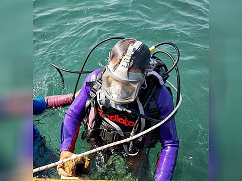 ASI's UAW team begins underwater exploration in Gujarat's Dwarka