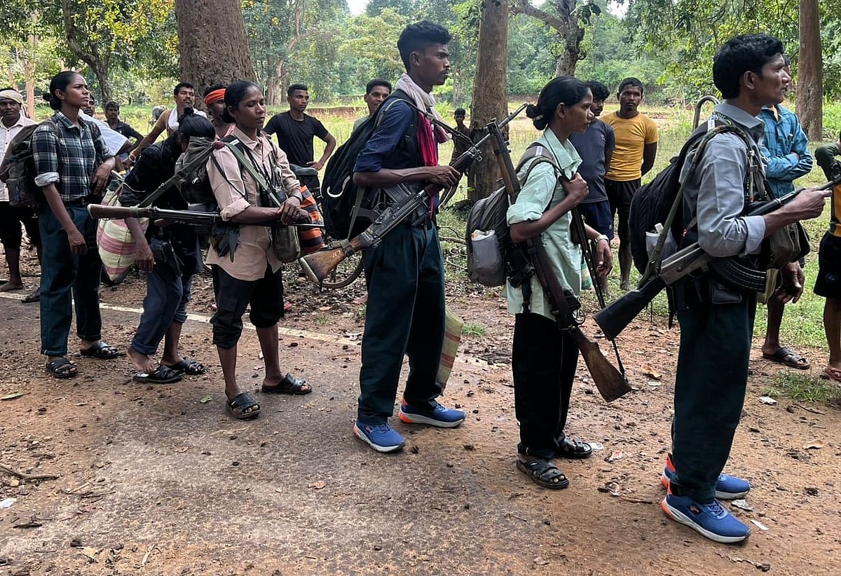 41 Maoists with a cumulative bounty of Rs 1.19 crore surrender in Bijapur
